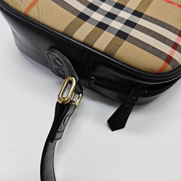 Canvas Shoulder Bag Medium Beige