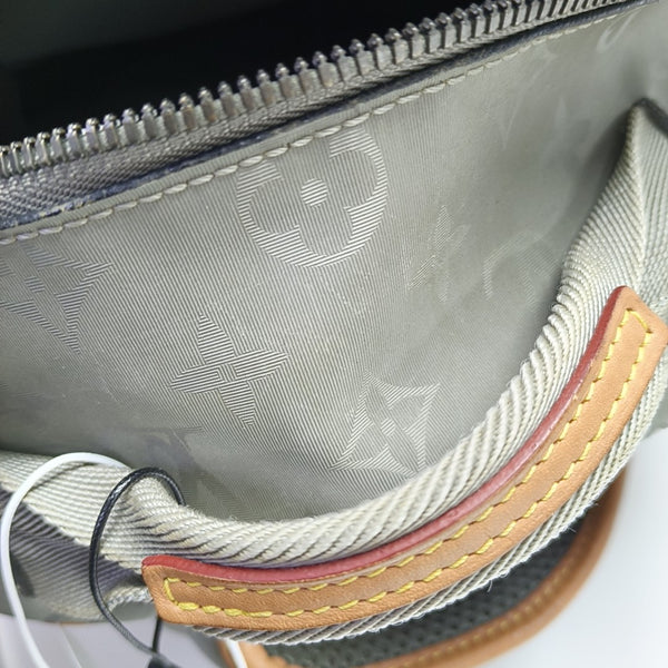 Monogram Coated Canvas PM Gray