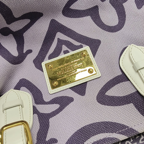 TAHITIENNE CABAS MM Monogram Canvas Purple