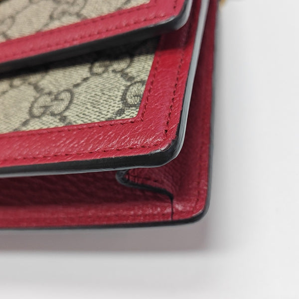 Queen Margaret Mini Monogram Coated Canvas Beige