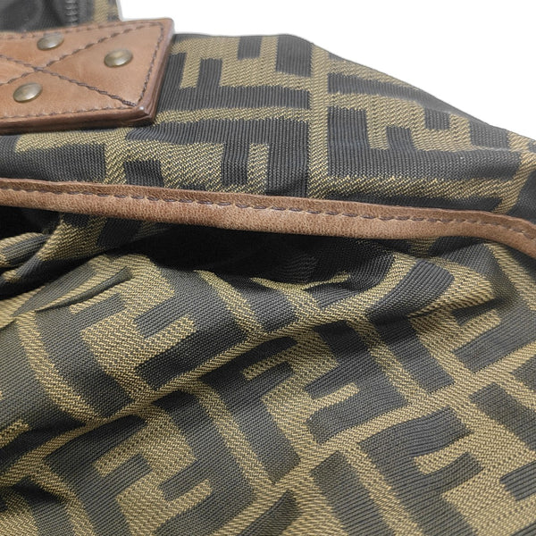 Canvas Shoulder Bag Brown