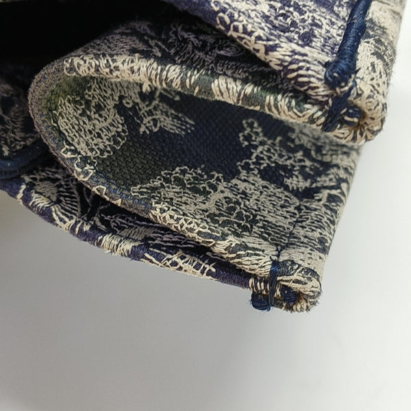 Book Tote Medium Fabric Blue