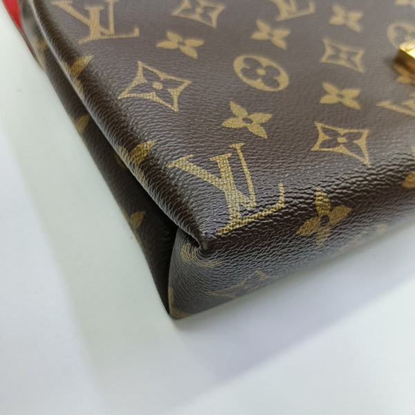 PALLAS BB Monogram Coated Canvas Brown