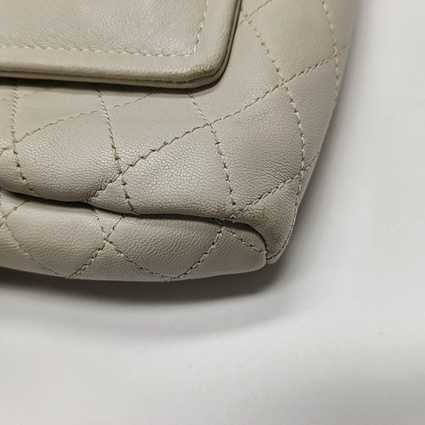 NOLITA Mini Quilted Lambskin White