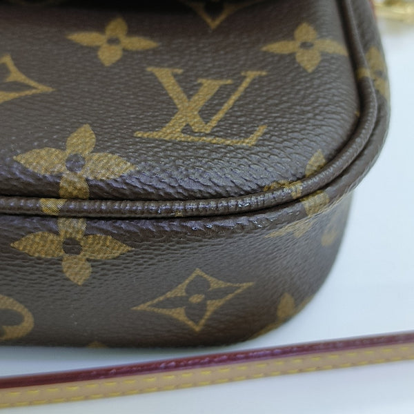 IVY Monogram Coated Canvas Brown