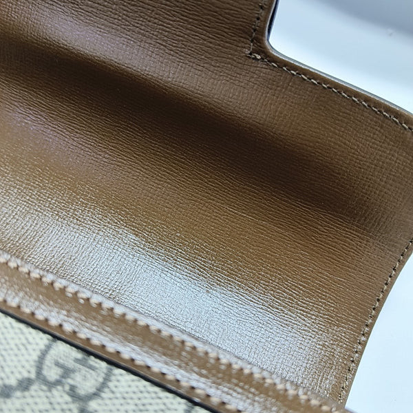 Horsebit 1955 Mini Coated Canvas Beige