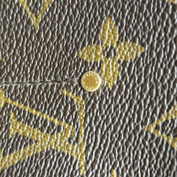 FAVORITE MM Monogram Coated Canvas Brown