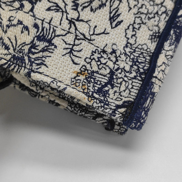 Book Tote Medium Canvas Blue