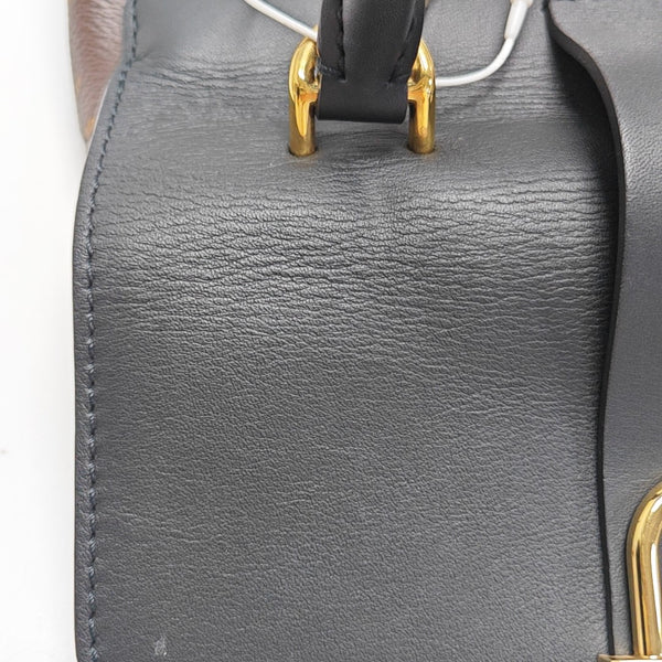 LOCKY BB Monogram Coated Canvas Brown
