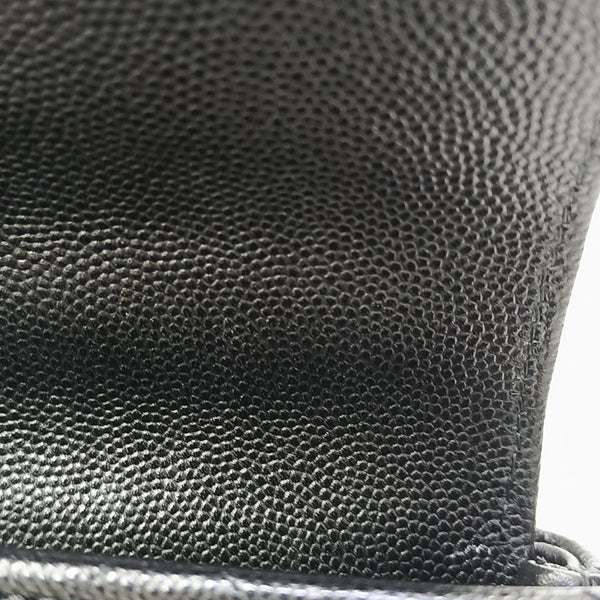 COCO HANDLE Grained Calfskin Black