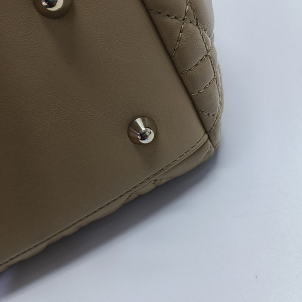 Dior Soft Cannage Calfskin Beige