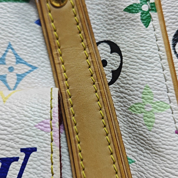 LV × TM PRISCILLA Monogram Coated Canvas White