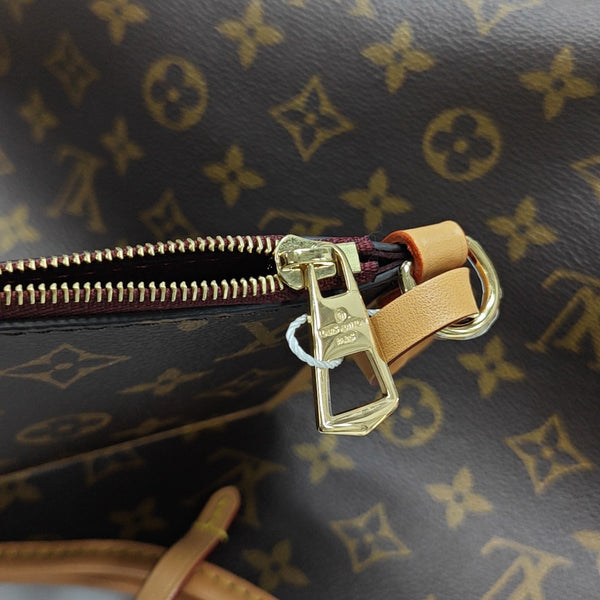 CARRYALL PM Monogram Coated Canvas Brown