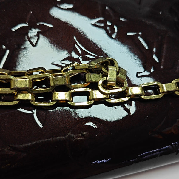 ANA Monogram Patent Leather Red