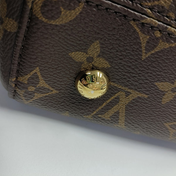 VÉNUS Monogram Coated Canvas Brown