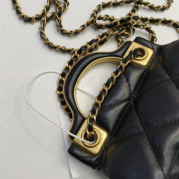 Quilted Calfskin Black