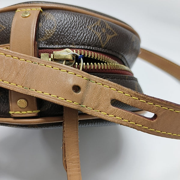 BOITE CHAPEAU PM Monogram Coated Canvas Brown
