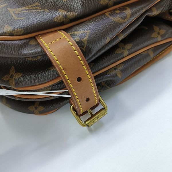 SAUMUR 30 Monogram Coated Canvas Brown