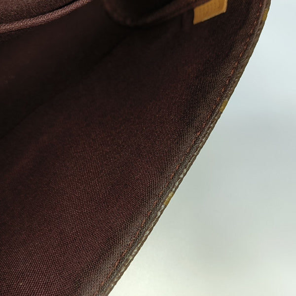 FAVORITE MM Monogram Coated Canvas Brown
