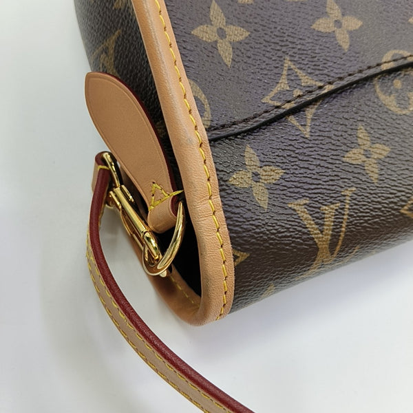 DIANE Monogram Coated Canvas Brown
