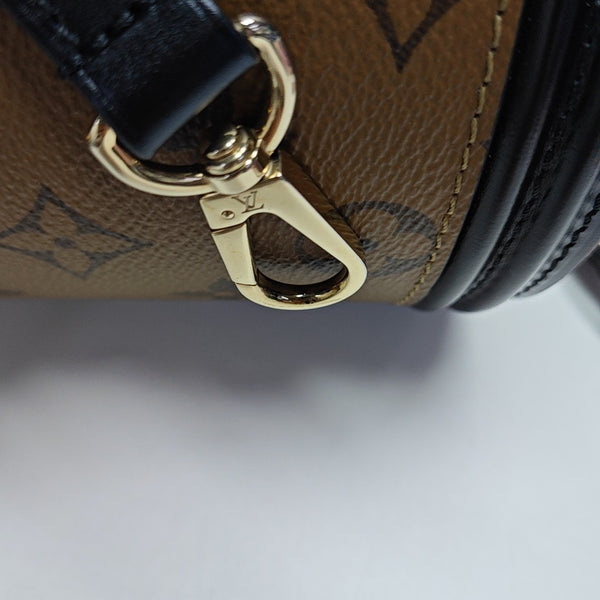 CANNES PM Monogram Coated Canvas Brown