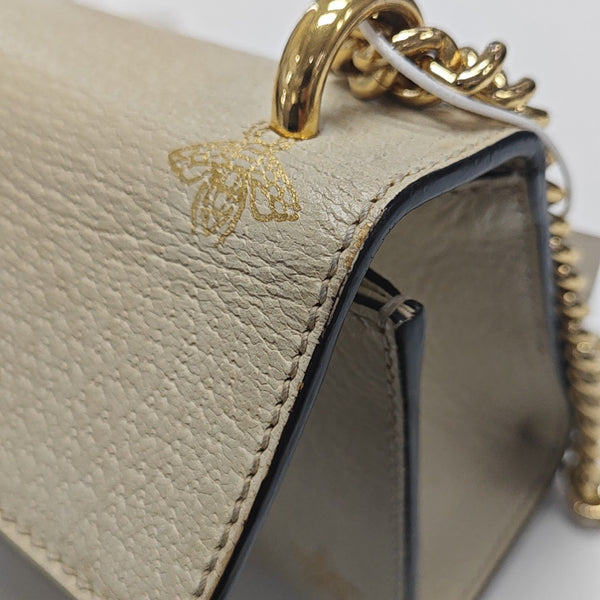 Padlock Small Calfskin White
