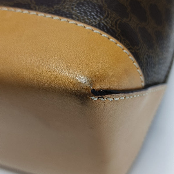 MACADAM TOTE Coated Canvas Brown