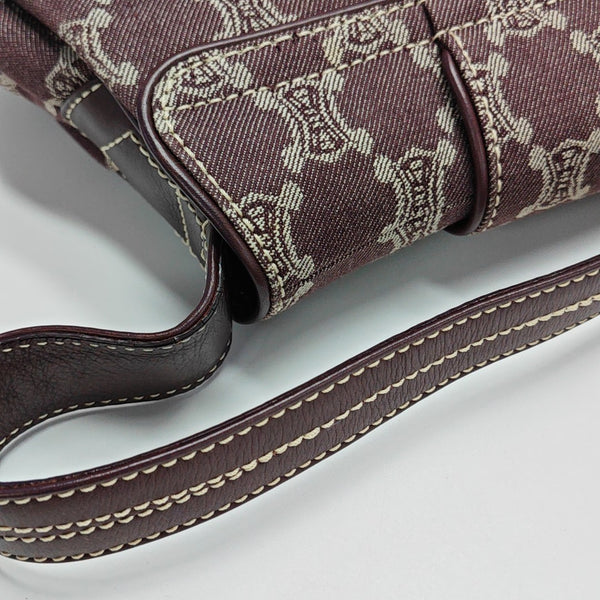 METALLIC Fabric Red
