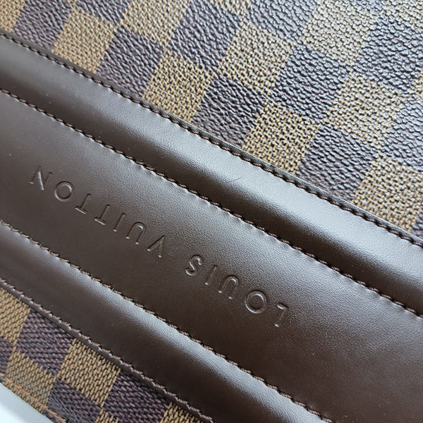 PARIOLI PM Damier Ebene Coated Canvas Brown