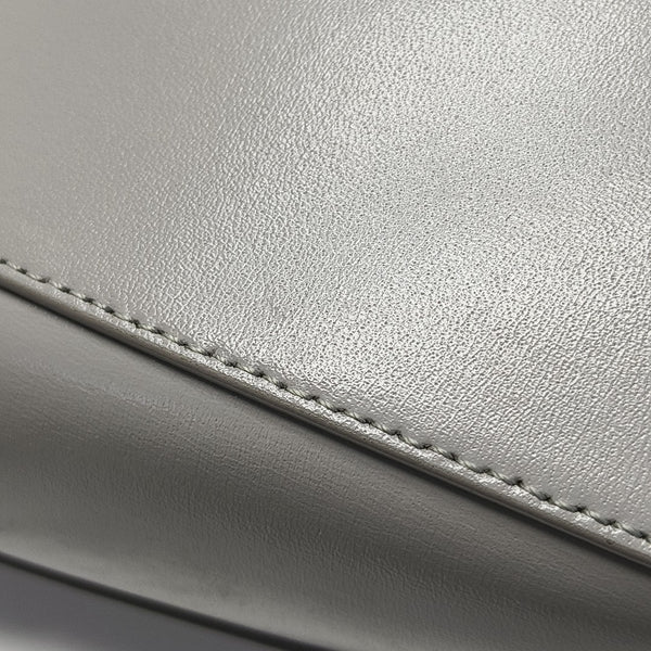 Calfskin Shoulder Bag Gray