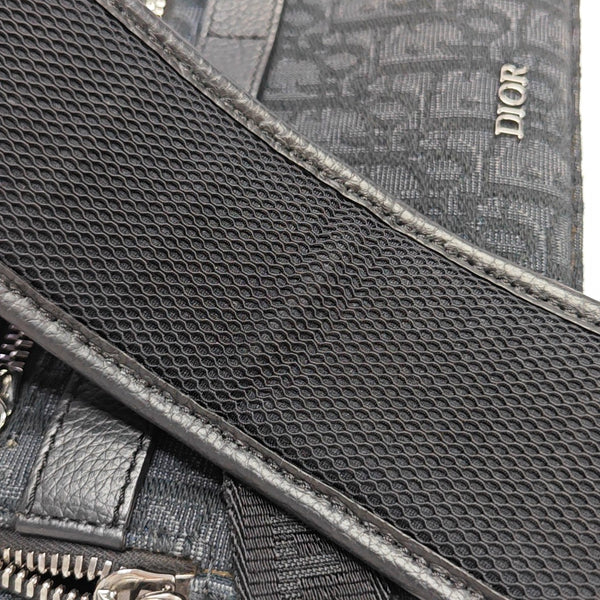 Safari Oblique Canvas Black
