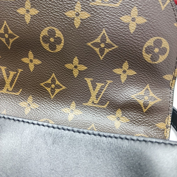 CHANTILLY PM Monogram Coated Canvas Brown