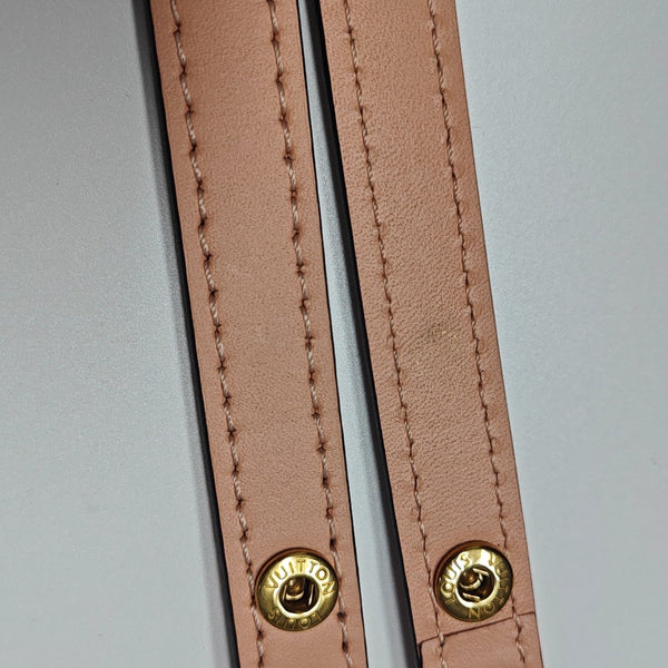 NÉONOÉ MM Damier Ebene Coated Canvas Brown