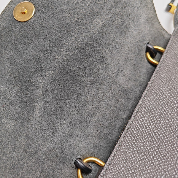 BELT Nano Calfskin Gray