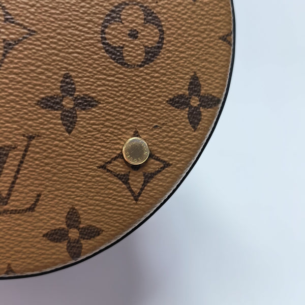 CANNES PM Monogram Coated Canvas Brown