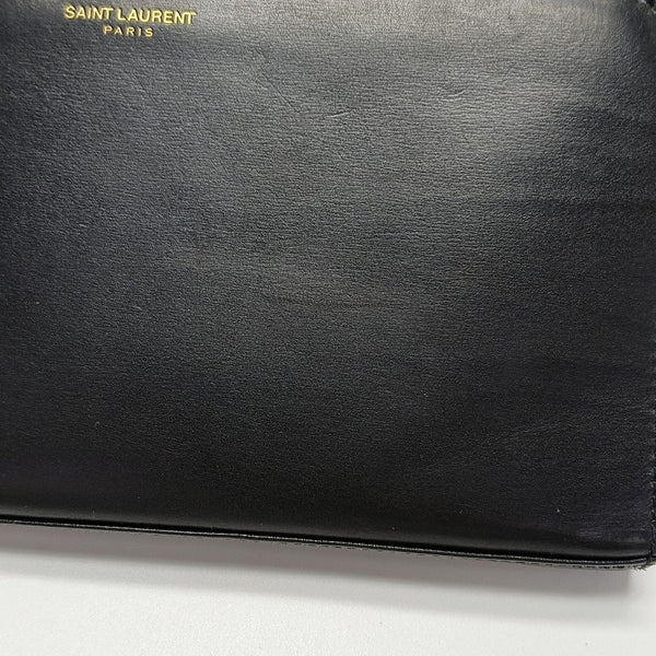 Calfskin Wallet Black