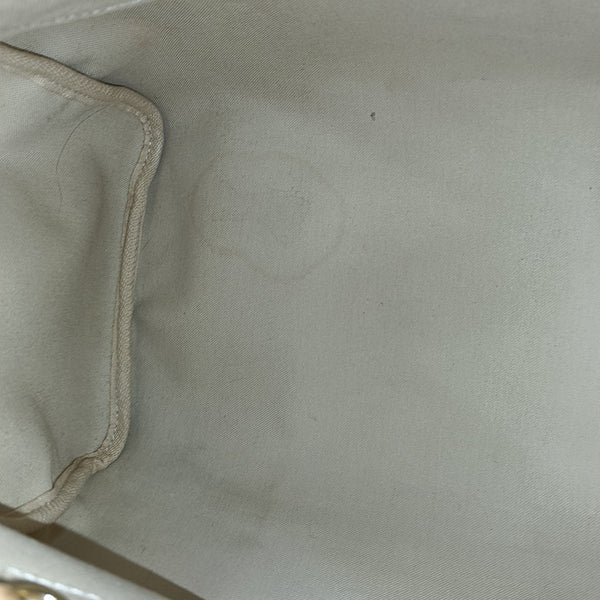 SPEEDY 30 Damier Azur Coated Canvas White
