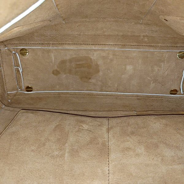 Arco Small Calfskin White