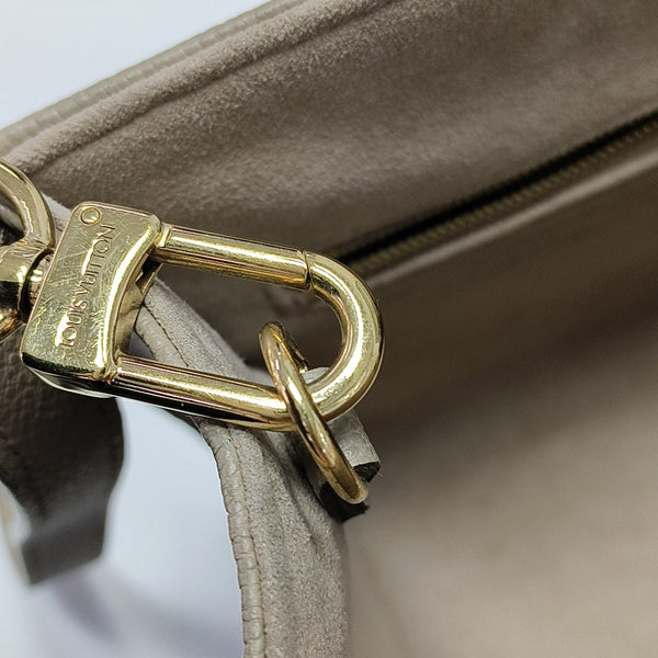 ONTHEGO PM Monogram Calfskin Gray