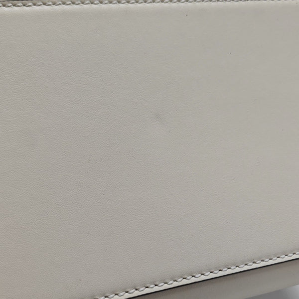 Sunshine Medium Calfskin White