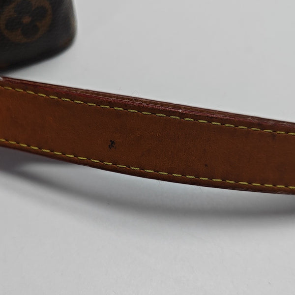 SOFT TRUNK Monogram Coated Canvas Brown