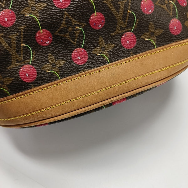 BUCKET PM Monogram Coated Canvas Brown