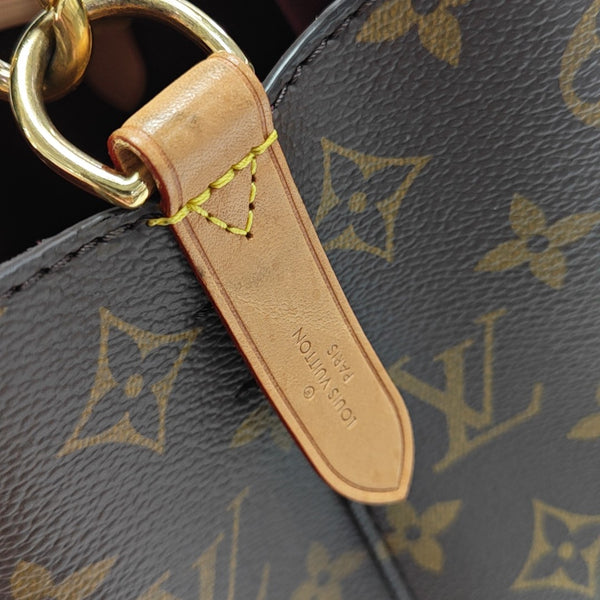 NÉONOÉ BB Monogram Coated Canvas Brown