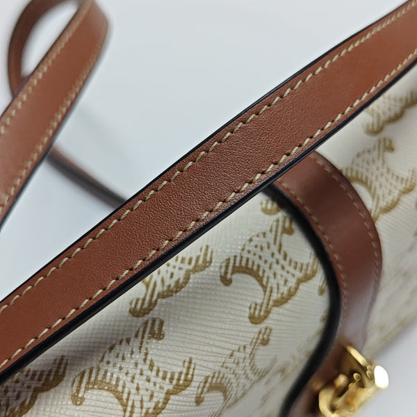 TABOU Mini Coated Canvas White