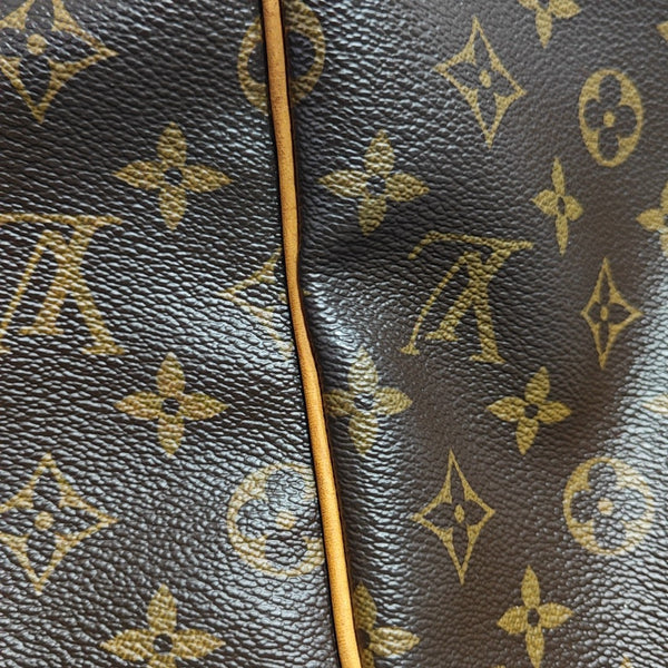 TOTALLY MM Monogram Coated Canvas Brown