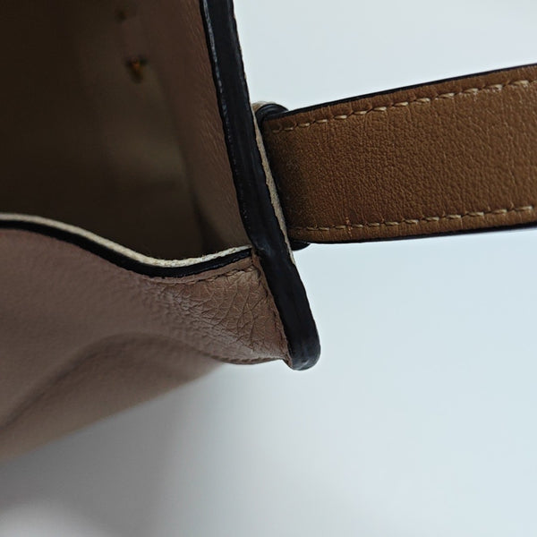 Hammock Small Calfskin Beige