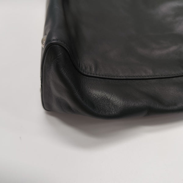 Calfskin Tote Bag Black