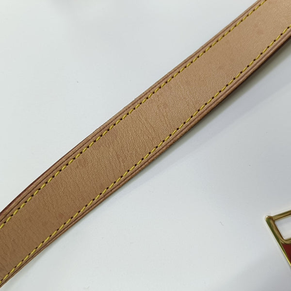 BUMBAG Monogram Coated Canvas Brown