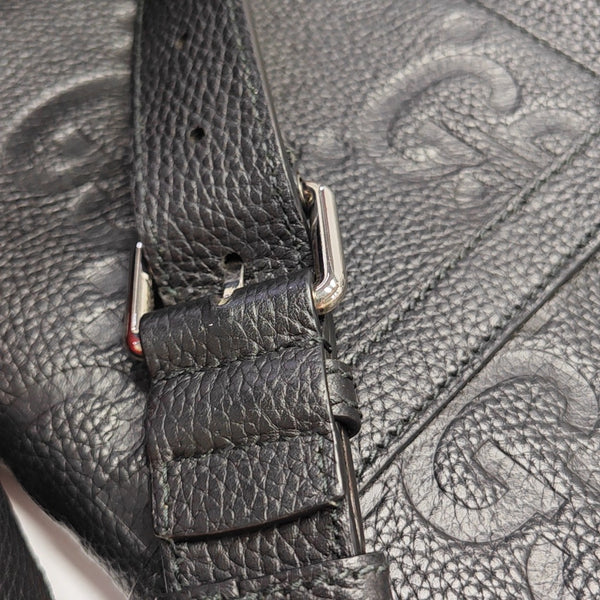 Monogram Calfskin Medium Black