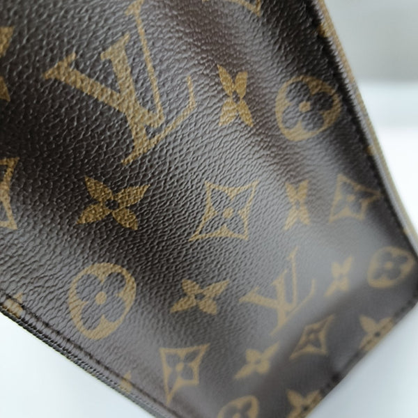 ONTHEGO PM Monogram Coated Canvas Brown
